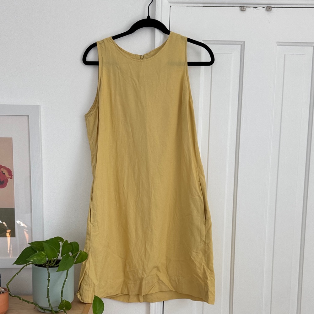 Uniqlo Mustard Sleeveless Top